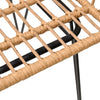 Hagestoler med armlener 2 stk 56x64x80 cm PE rotting