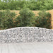 Gabionkurver buede 5 stk 400x50x60/80 cm galvanisert jern