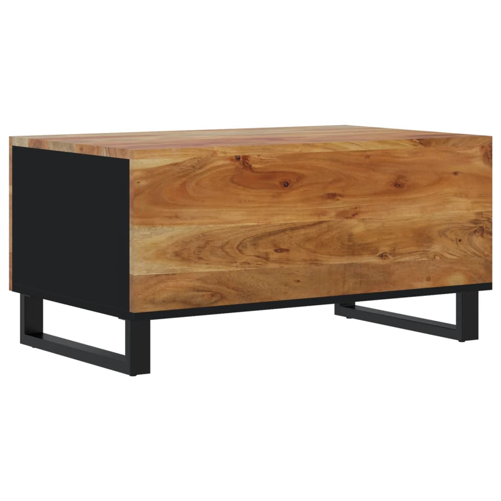 Salongbord 80x50x40 cm heltre akasie og konstruert tre