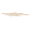 Sengeramme hvit 150x200 cm King Size heltre furu