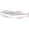 Sengeramme 100x200 cm heltre furu