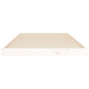 Sengeramme hvit 100x200 cm heltre furu