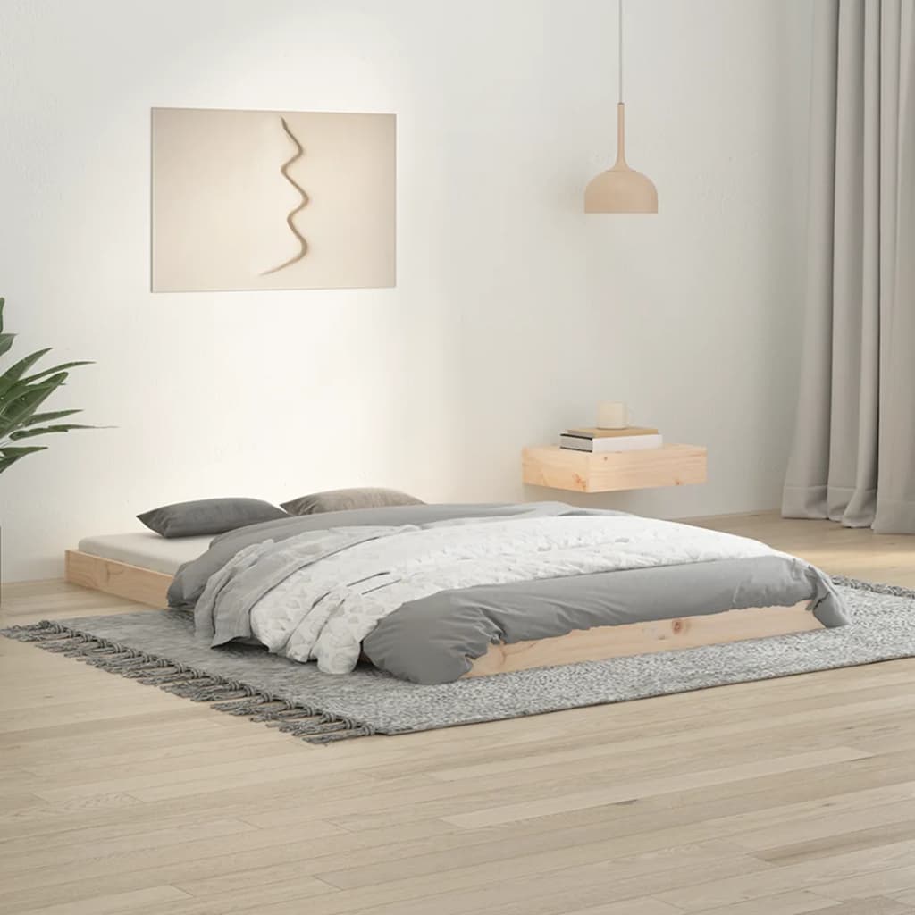 Sengeramme 120x190 cm heltre furu