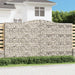 Gabionkurv buet 400x30x220/240 cm galvanisert jern
