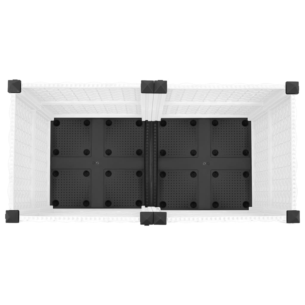 Høybed 80x40x38 cm polypropylen