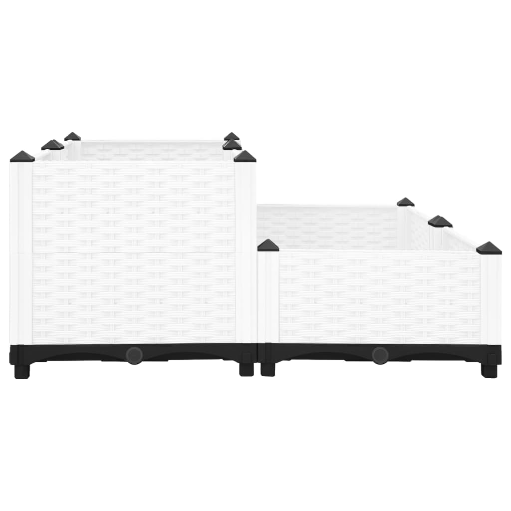 Høybed 80x80x38 cm polypropylen