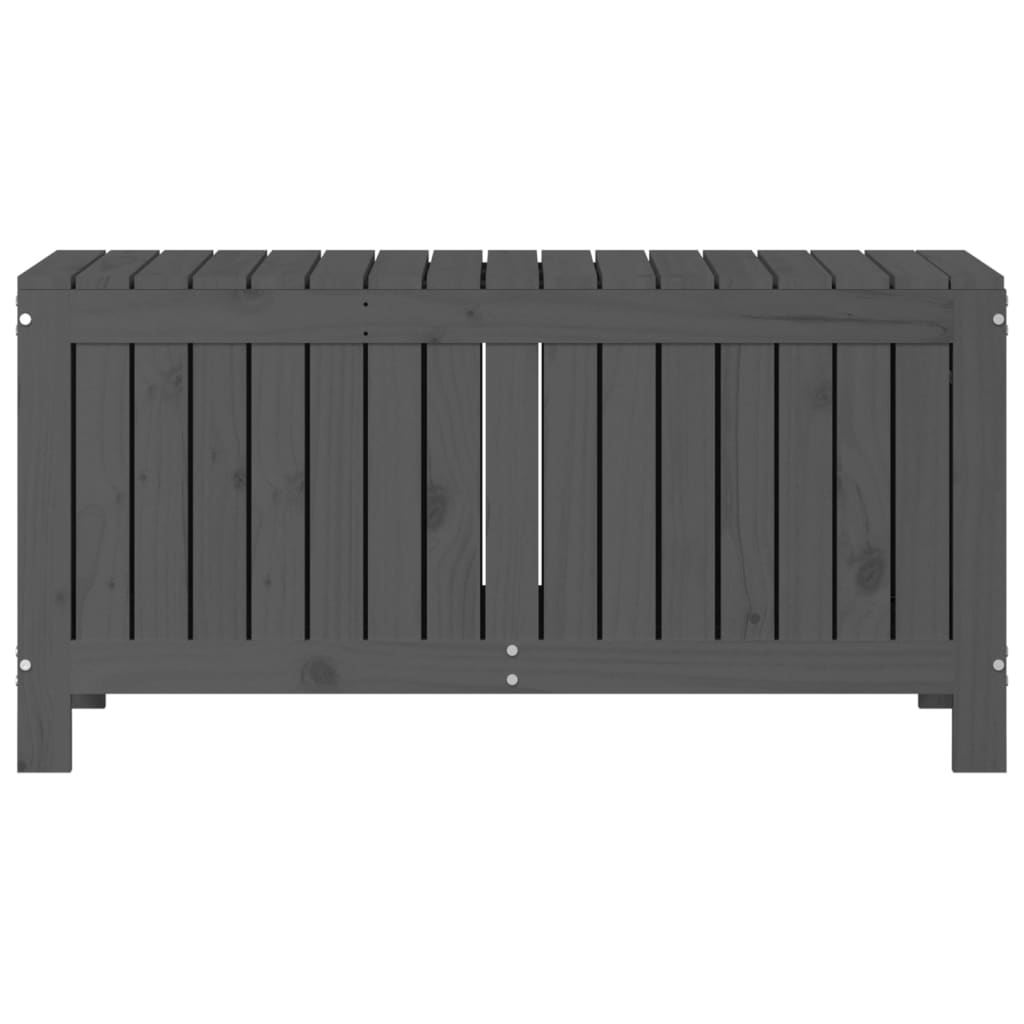 Putekasse grå 108x42,5x54 cm heltre furu