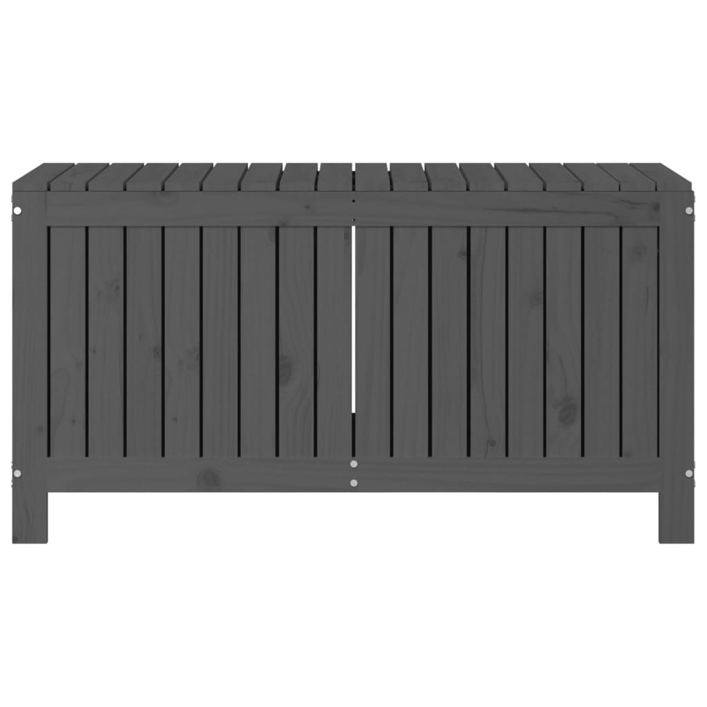 Putekasse grå 115x49x60 cm heltre furu
