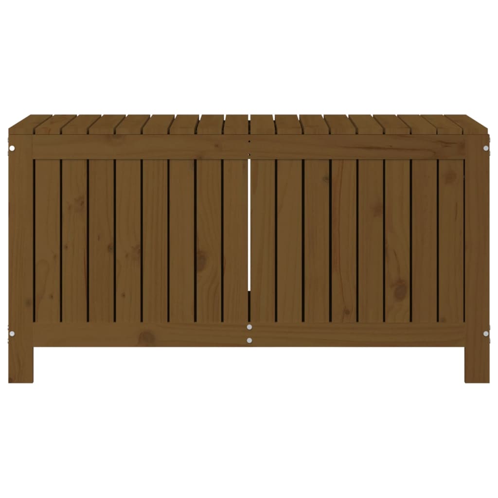 Putekasse honningbrun 115x49x60 cm heltre furu