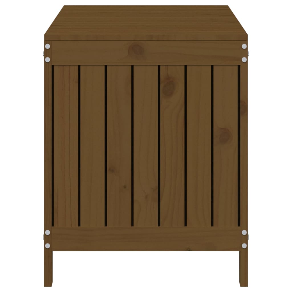 Putekasse honningbrun 115x49x60 cm heltre furu