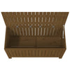 Putekasse honningbrun 115x49x60 cm heltre furu