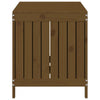 Putekasse honningbrun 121x55x64 cm heltre furu