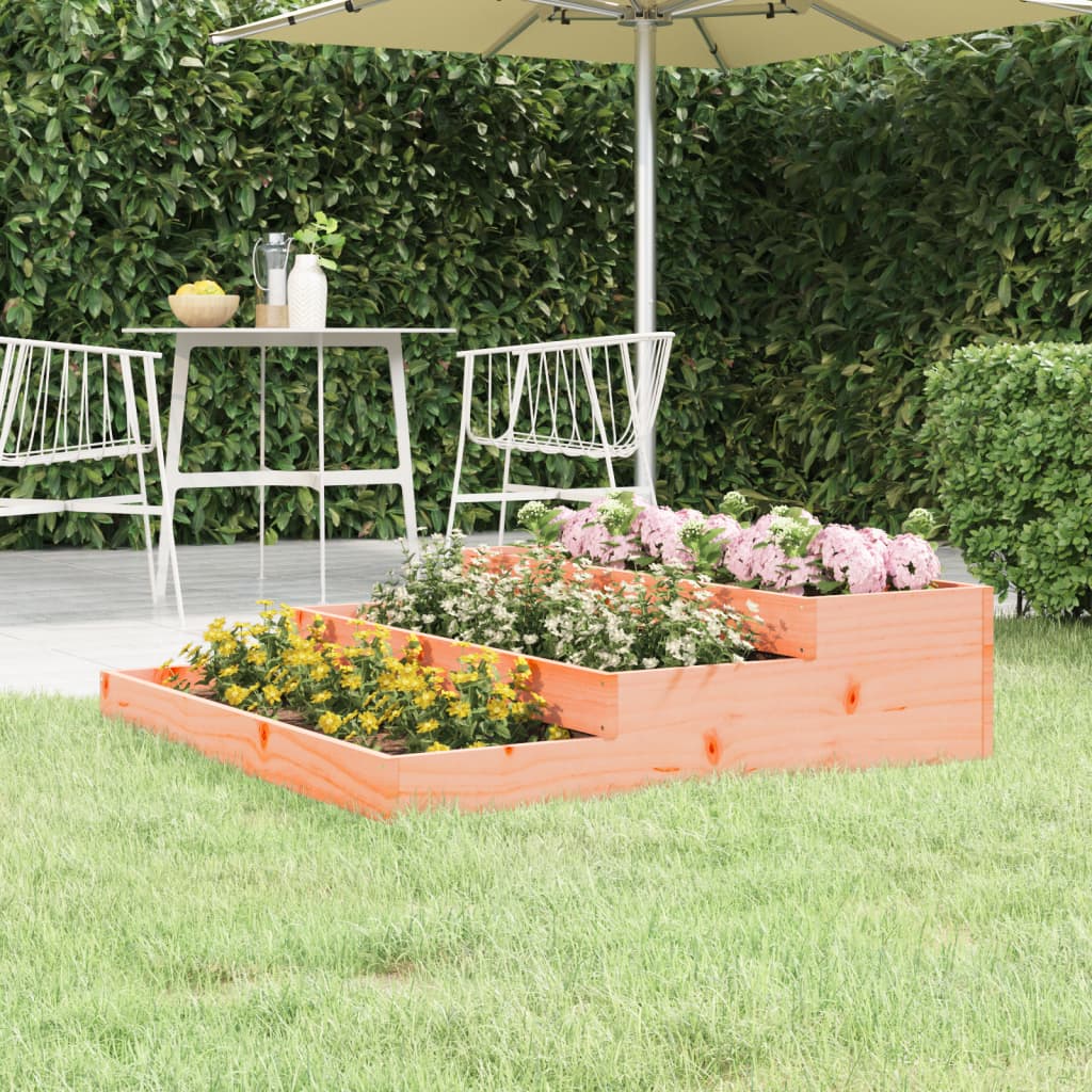 Plantekasse 107x107x27 cm heltre douglasgran