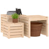 Hagekassesett 3 deler heltre furu