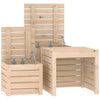 Hagekassesett 3 deler heltre furu