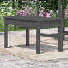 Hagebenk grå 80x44x45 cm heltre furu