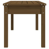 Hagebenk honningbrun 109x44x45 cm heltre furu