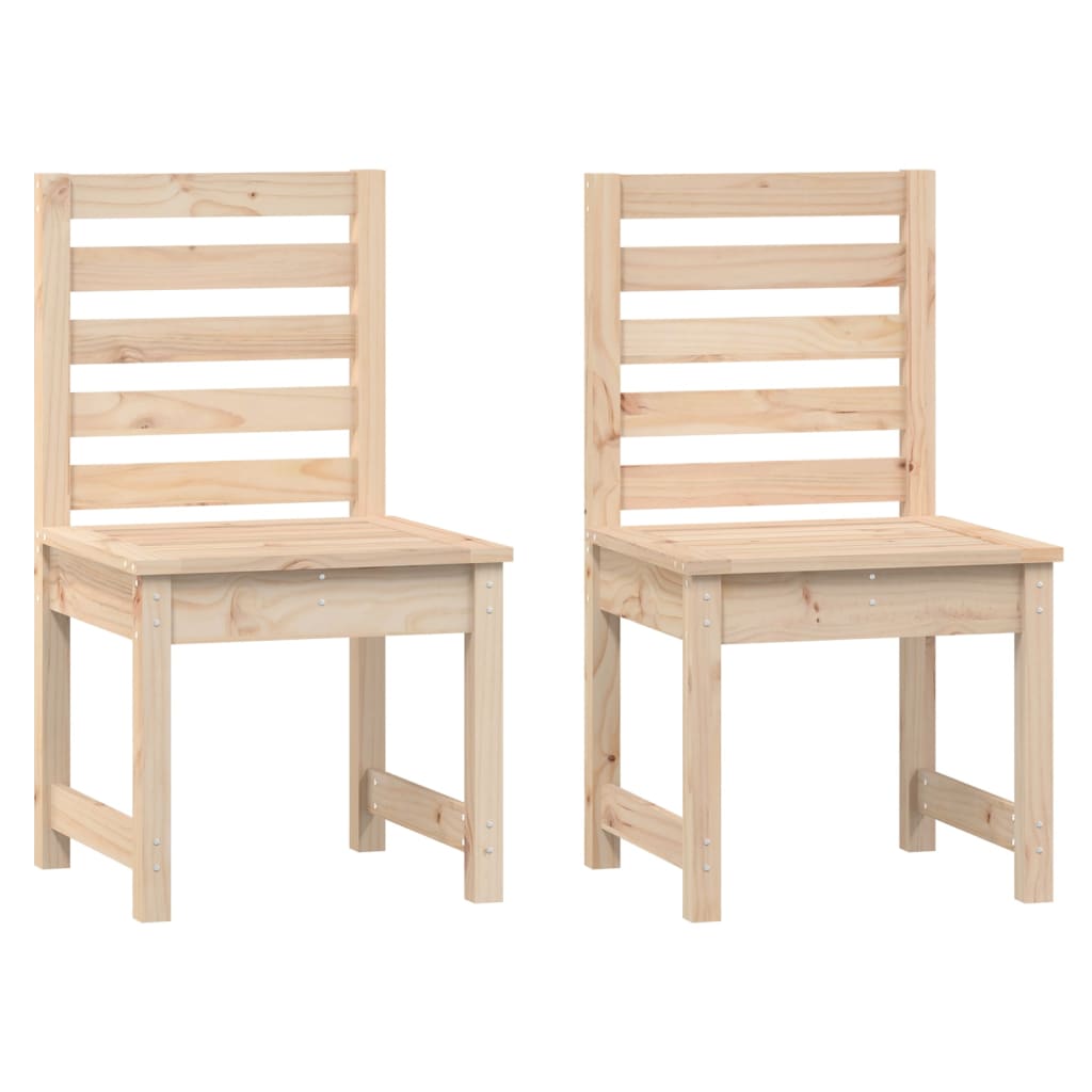 Hagestoler 2 stk 50x48x91,5 cm heltre furu
