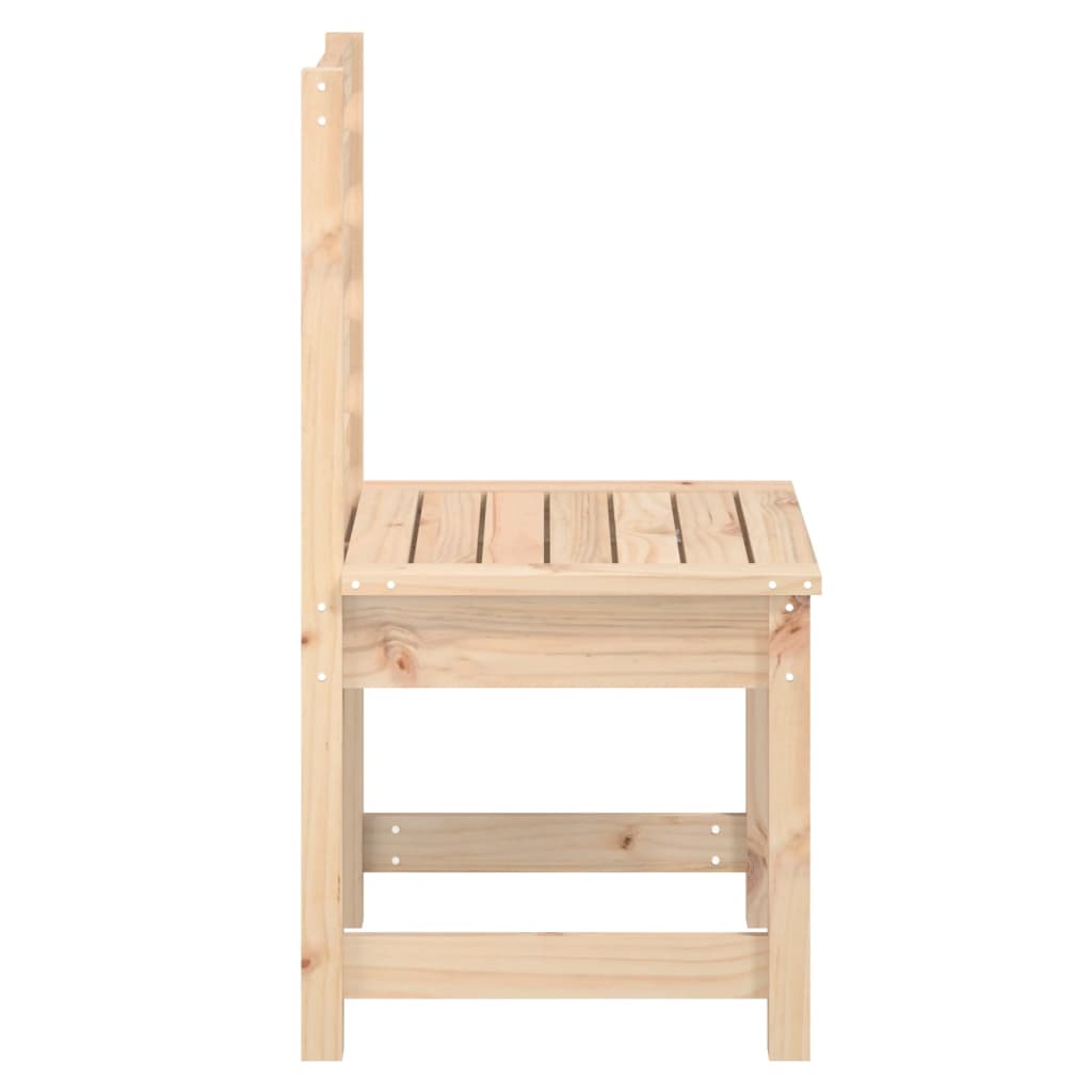 Hagestoler 2 stk 50x48x91,5 cm heltre furu