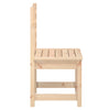 Hagestoler 2 stk 50x48x91,5 cm heltre furu