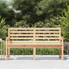 Hagebenk 159,5x48x91,5 cm heltre furu
