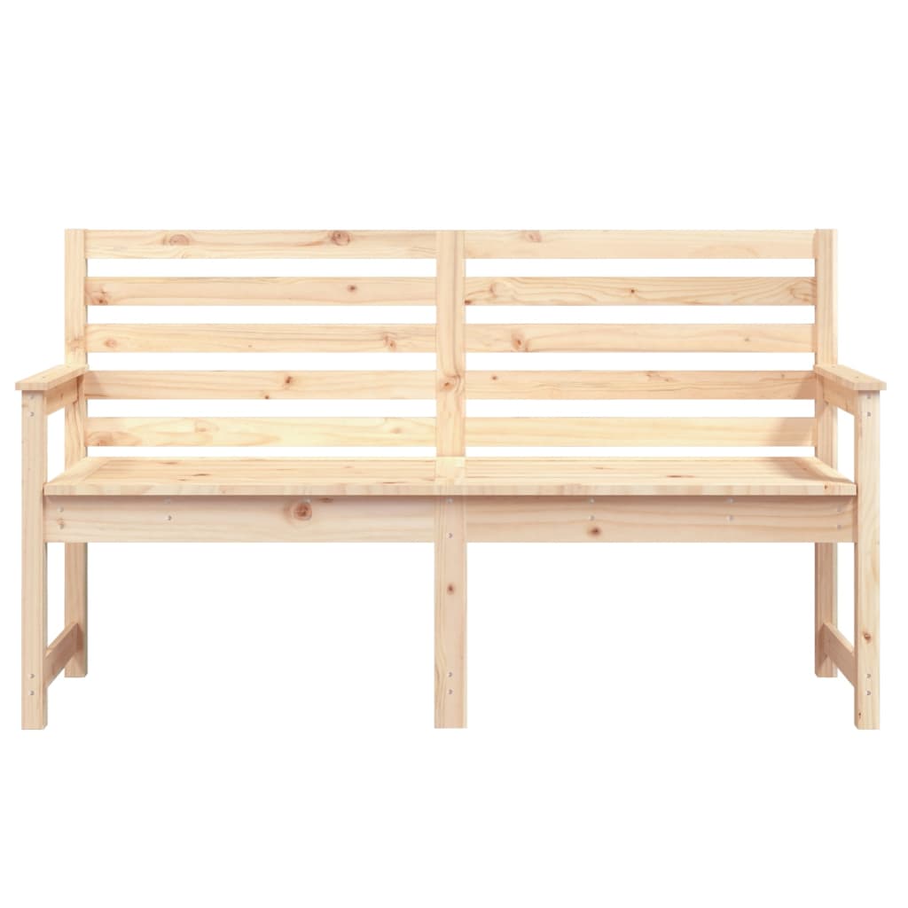 Hagebenk 159,5x48x91,5 cm heltre furu
