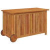 Putekasse med hjul 90x50x58 cm heltre akasie