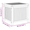 Putekasse 60x52x55 cm bambus