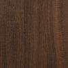 TV-benk brun eik 60x40x50 cm konstruert tre