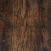 TV-benk røkt eik 100x40x50 cm konstruert tre