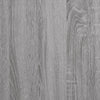 TV-benk grå sonoma 100x40x50 cm konstruert tre