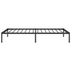 Sengeramme i metall svart 100x200 cm