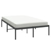Sengeramme i metall svart 120x200 cm