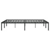 Sengeramme i metall svart 160x200 cm