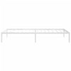 Sengeramme i metall hvit 90x200 cm