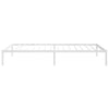 Sengeramme i metall hvit 107x203 cm