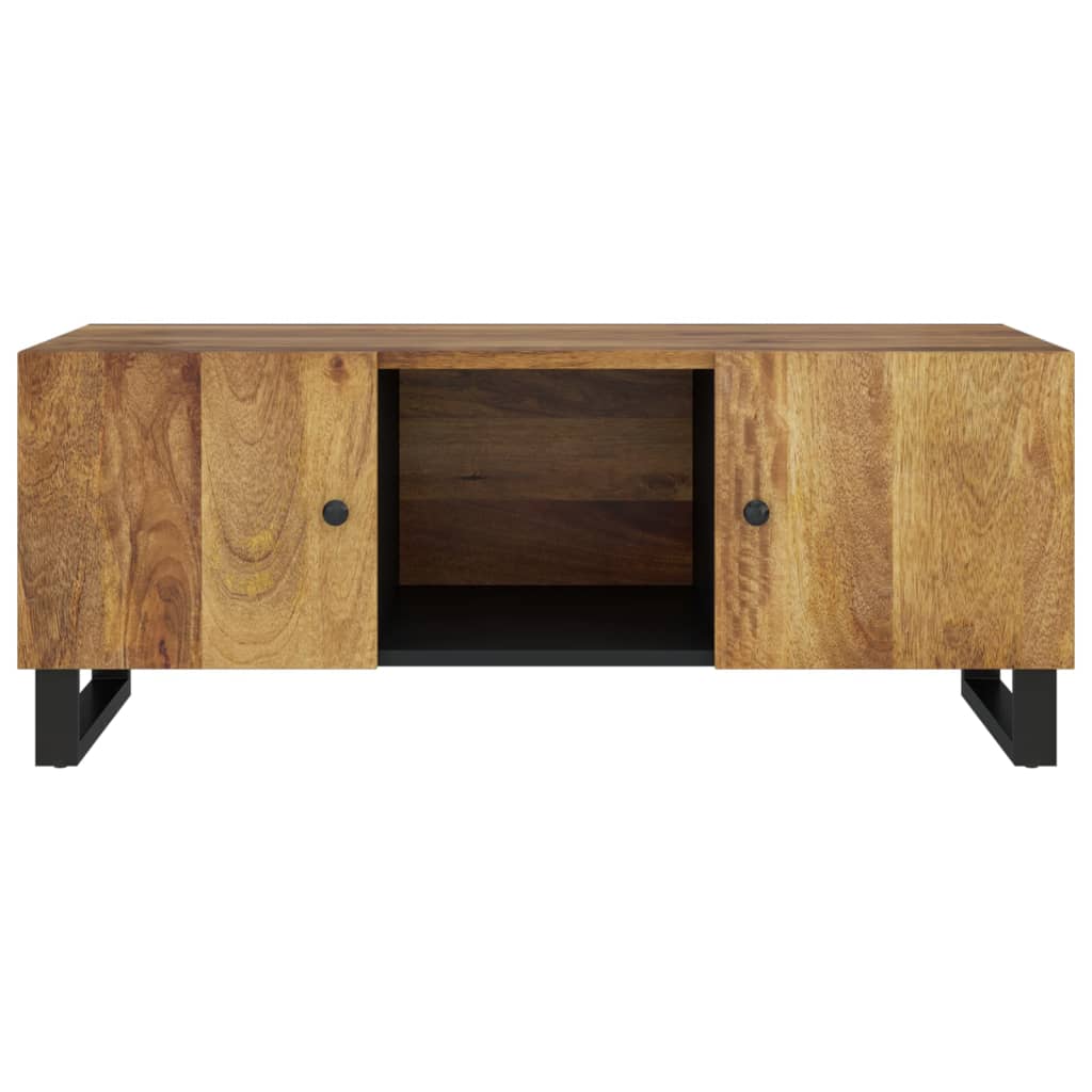 Salongbord 100x54x40 cm heltre mango og konstruert tre