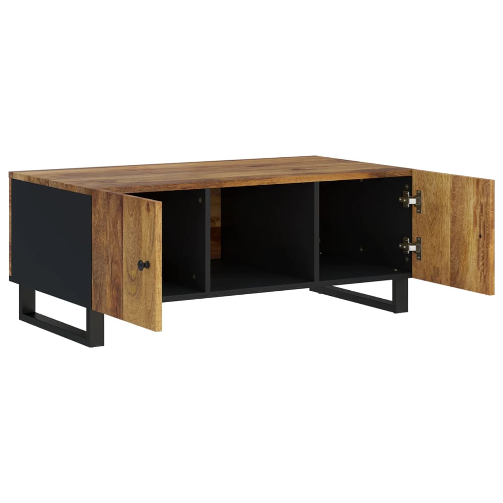 Salongbord 100x54x40 cm heltre mango og konstruert tre