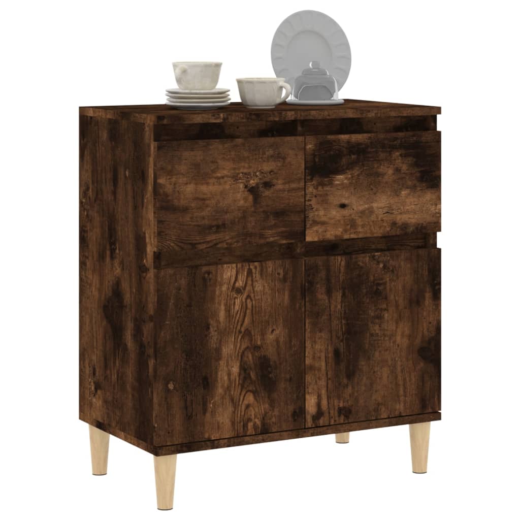 Skjenk røkt eik 60x35x70 cm konstruert tre