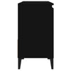 Baderomsskap svart 65x33x60 cm konstruert tre