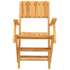 Klappstoler 2 stk 55x61x90 cm heltre teak