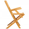 Klappstoler 2 stk 55x61x90 cm heltre teak
