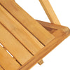 Klappstoler 2 stk 55x61x90 cm heltre teak