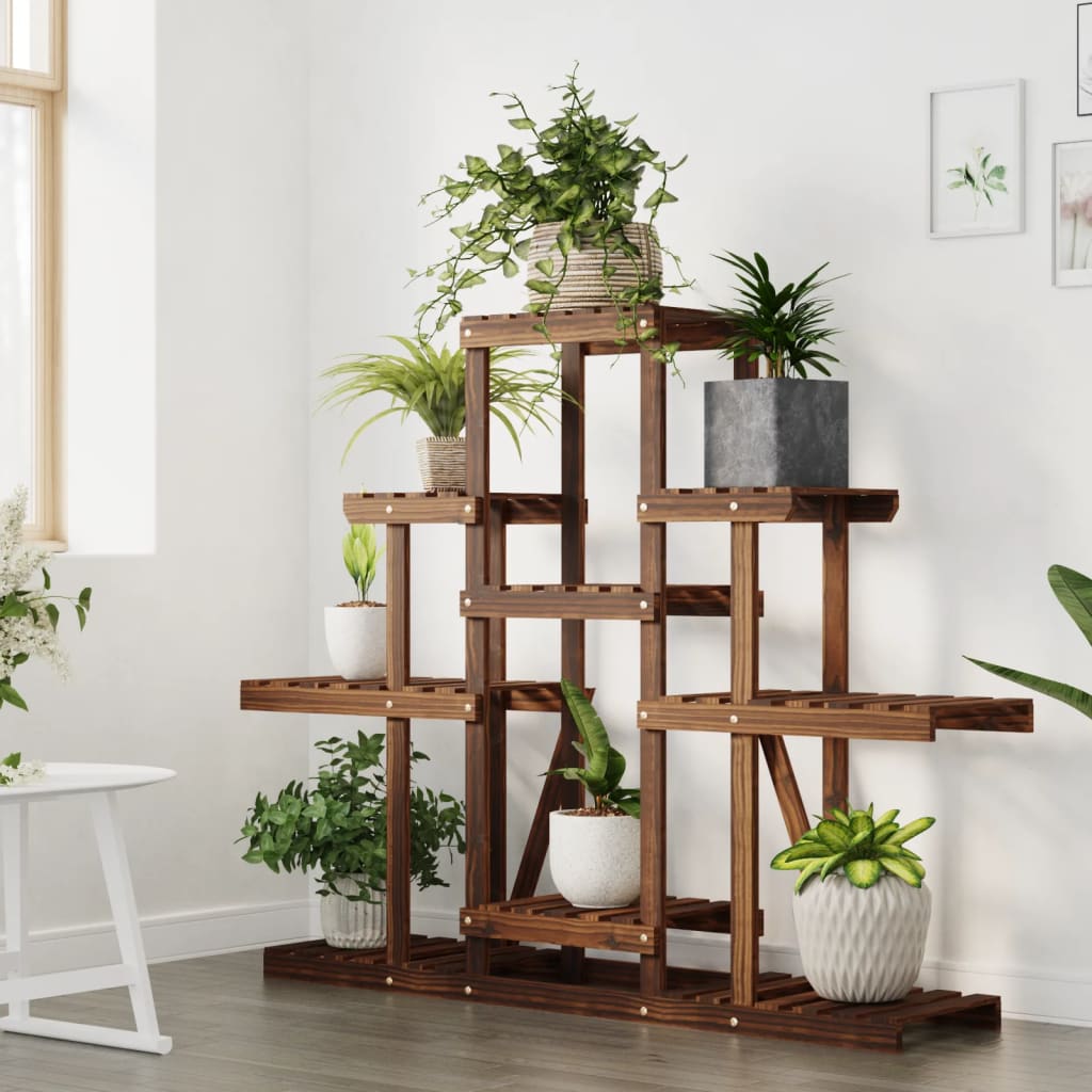 Blomsterstativ 110x25x96 cm heltre gran