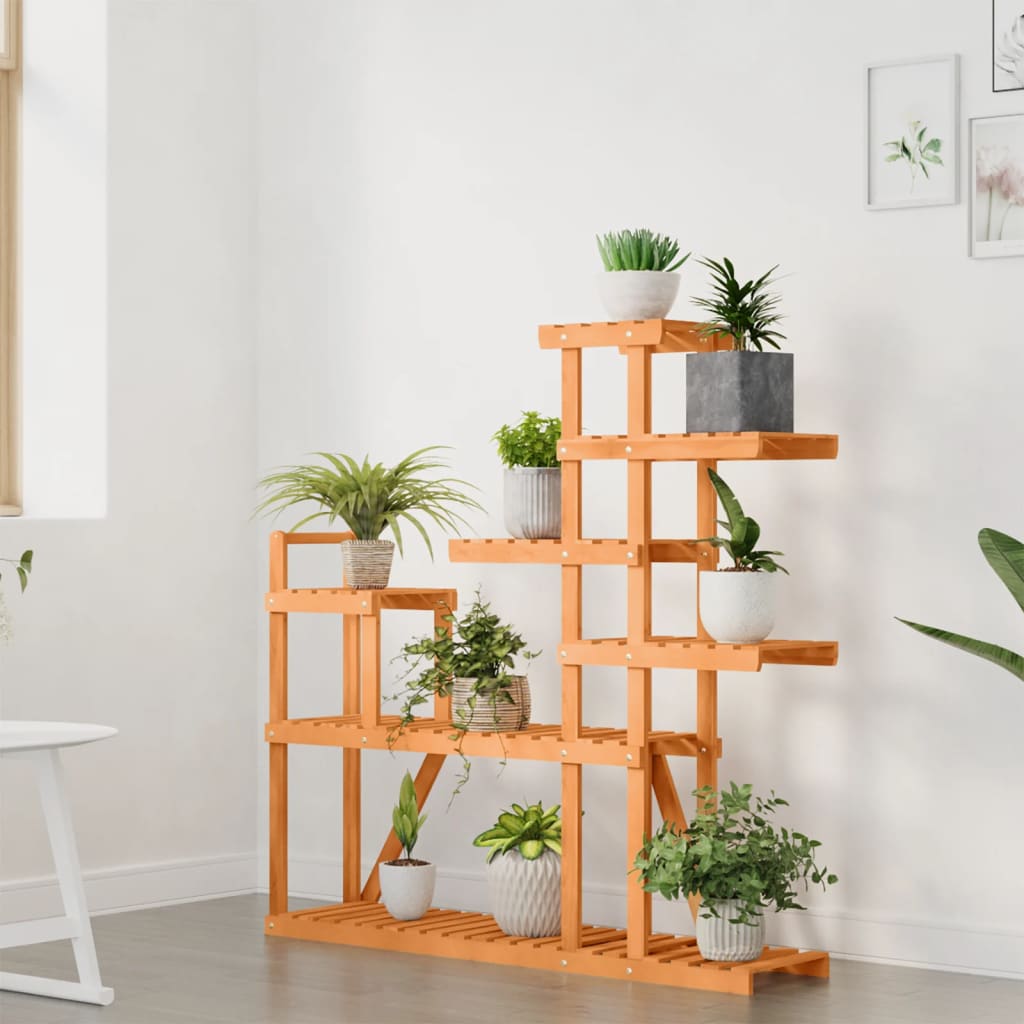 Blomsterstativ 110x25x111 cm heltre gran