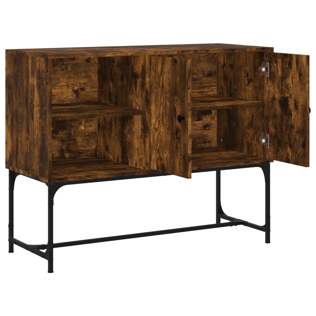 Skjenk røkt eik 100x40x79,5 cm konstruert tre