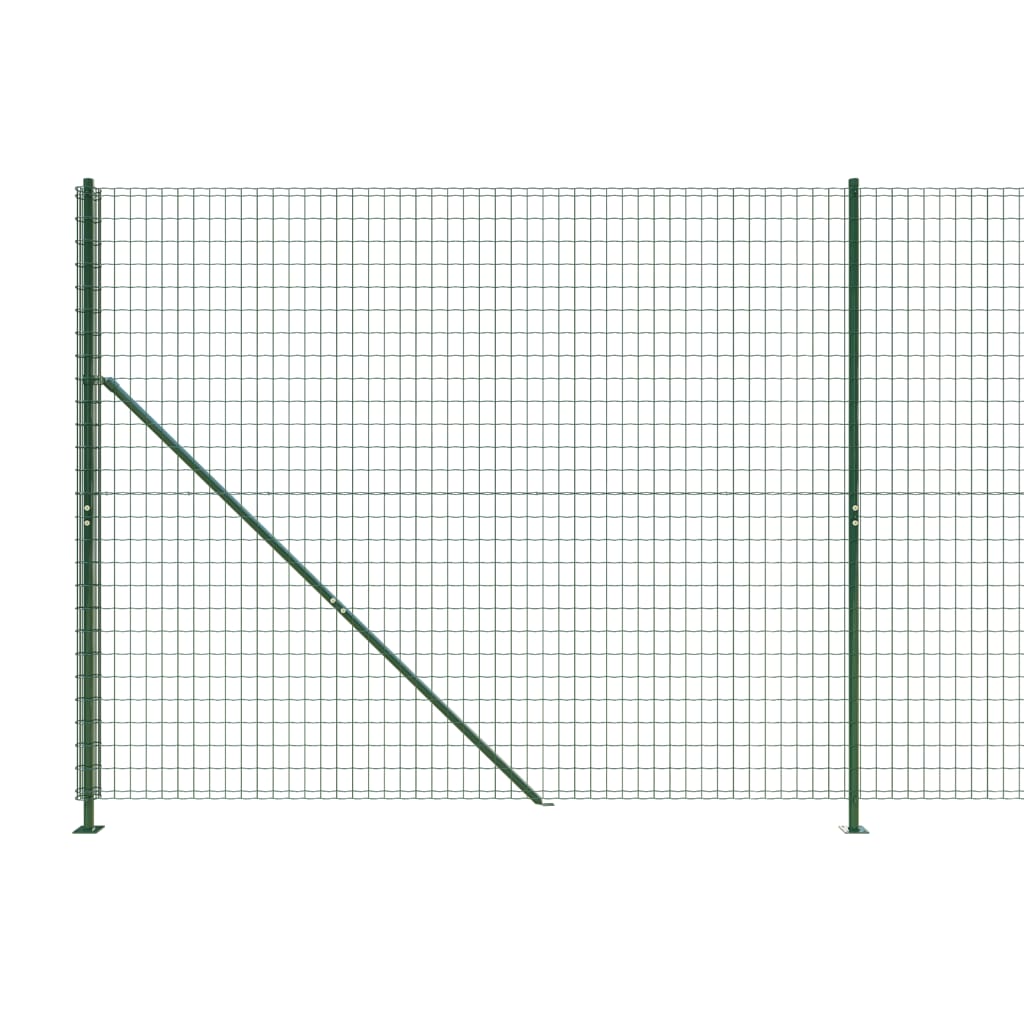 Nettinggjerde med flens grønn 2,2x10 m