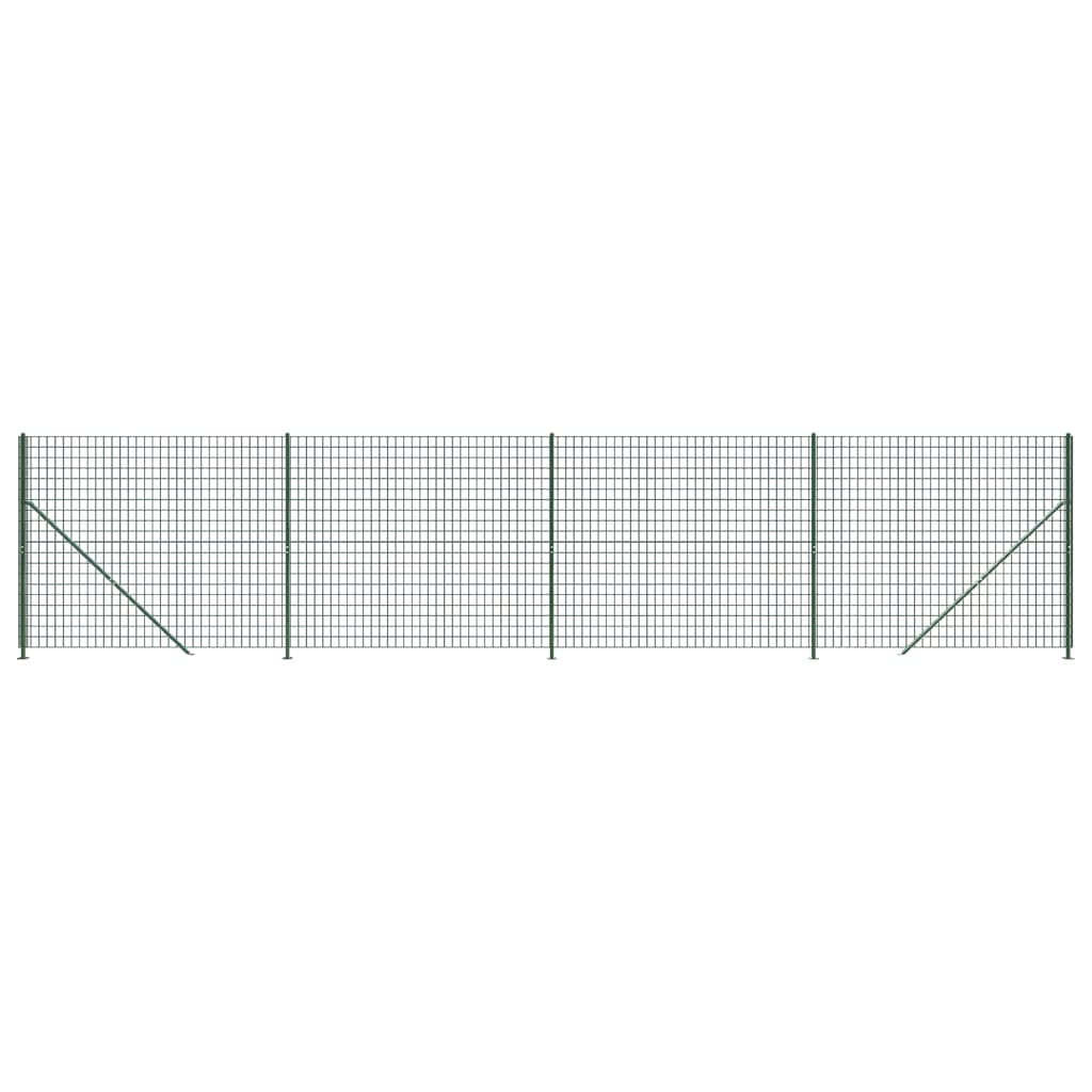 Nettinggjerde med flens grønn 2x10 m
