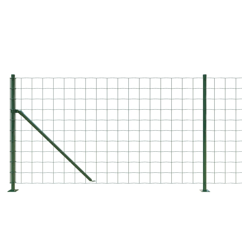 Nettinggjerde med flens grønn 0,8x10 m