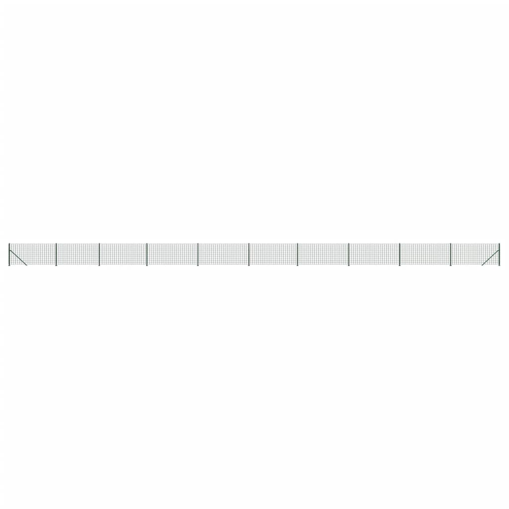 Nettinggjerde med flens grønn 0,8x25 m